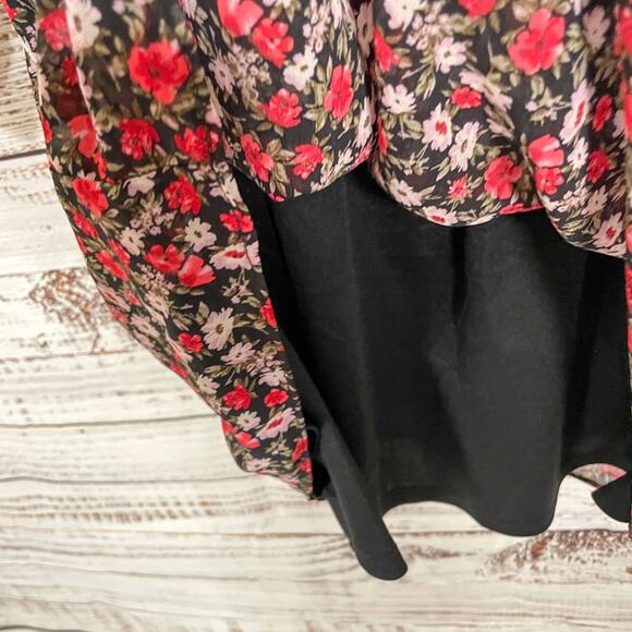 NEW Socialite Smock Waist Floral Mini Dress, NWOT, Size Small - Picture 10 of 14